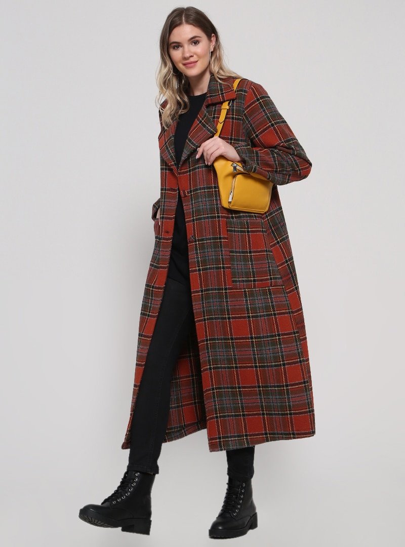 Alia Kiremit Ekoseli Kap