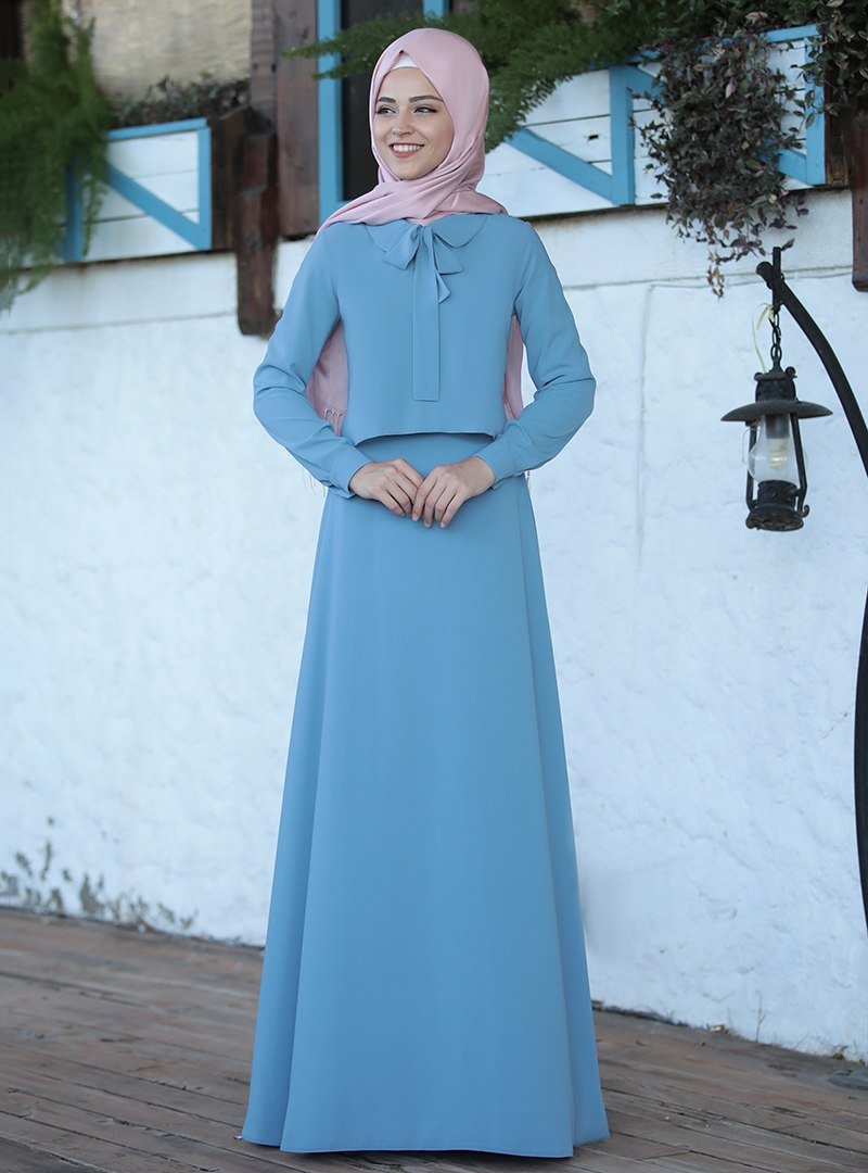 Al-Marah Mavi Elif Elbise
