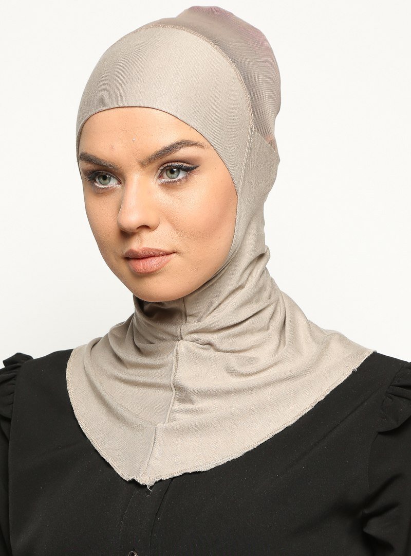 Ecardin Koyu Vizon Clima Fit Hijab Bone
