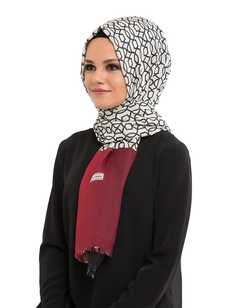 AlwayShawl Karışık Renkli Desenli Şal