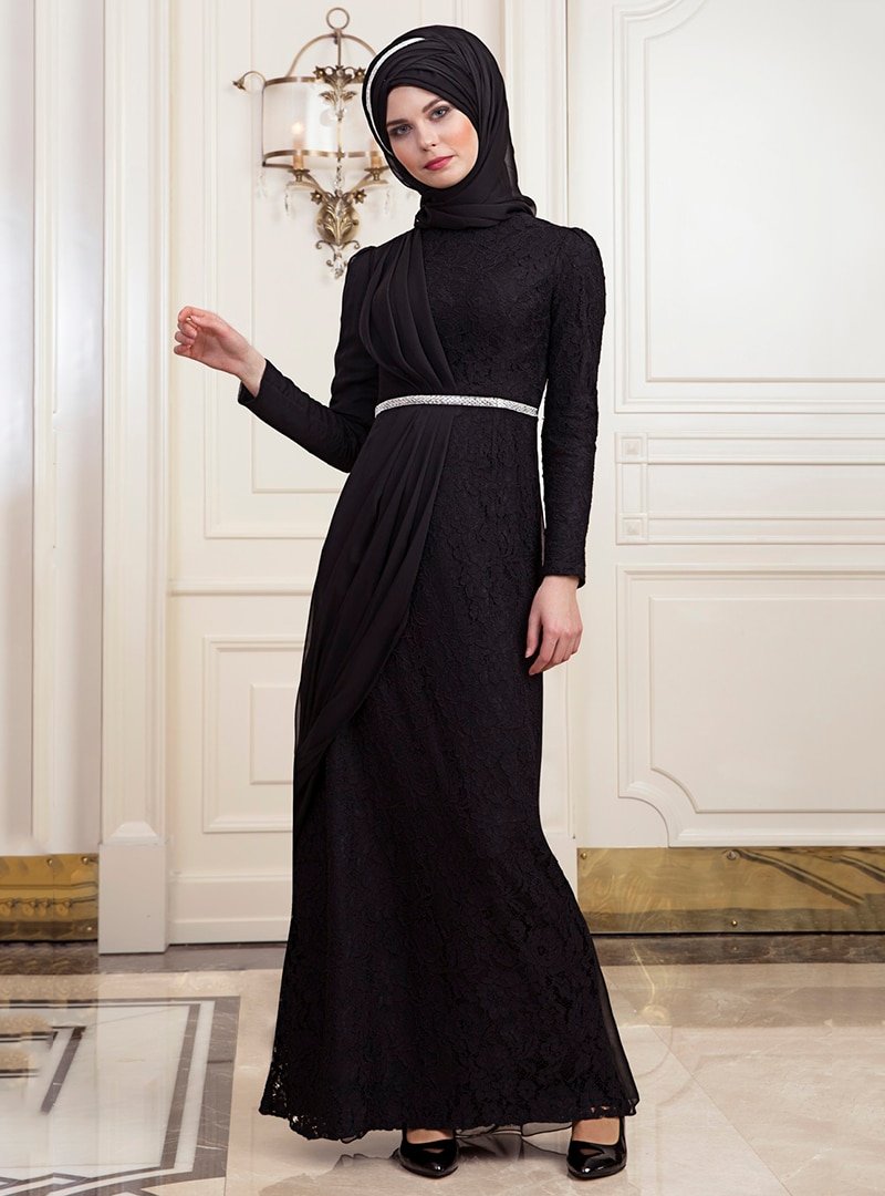 An-Nahar Siyah Nehar Abiye Elbise