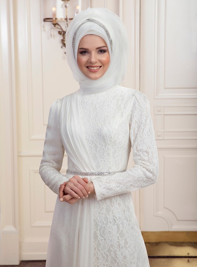 An-Nahar Ekru Nehar Abiye Elbise