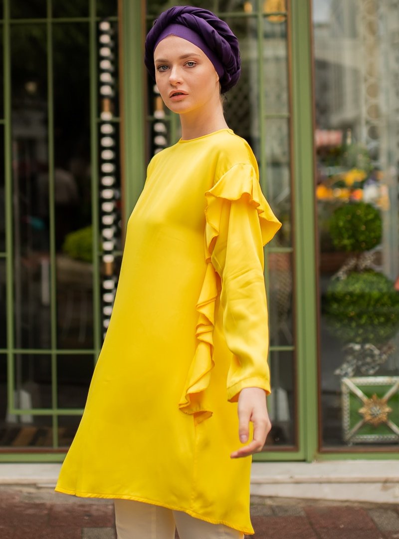 Sazze Design Sarı Tunik