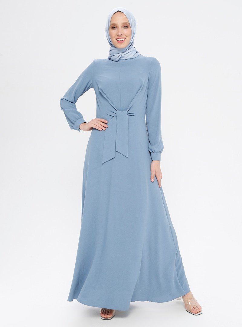 An-Nahar İndigo Miray Elbise