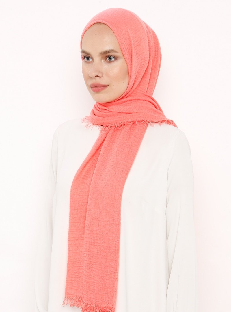 Soft Scarfs Somon Challis Layla Şal