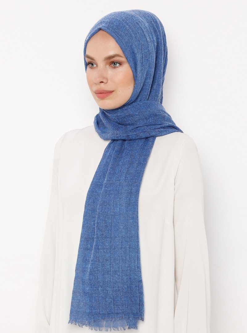 Soft Scarfs Saks Jakarlı Hera Şal