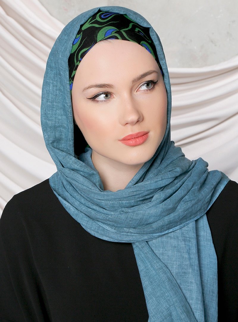 DIFFERENZA Siyah Desenli Bandana