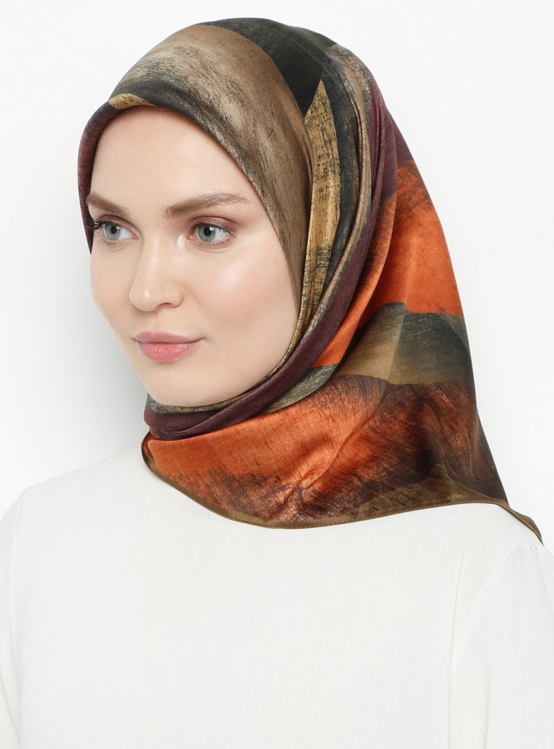 Karaca Eşarp Çok Renkli Rayon Eşarp