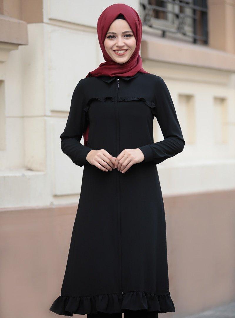 Al-Marah Siyah Dresslife Sare Tunik
