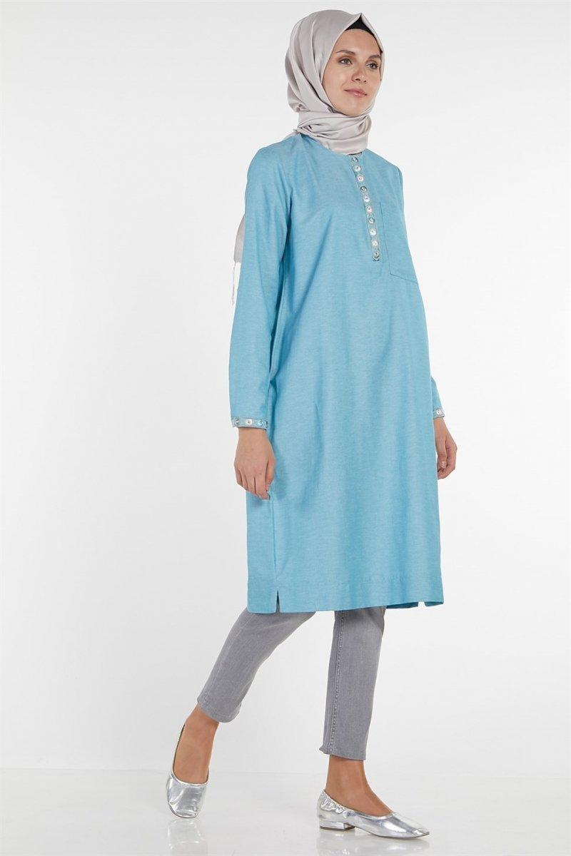 Armine Mint Yeşili Tunik