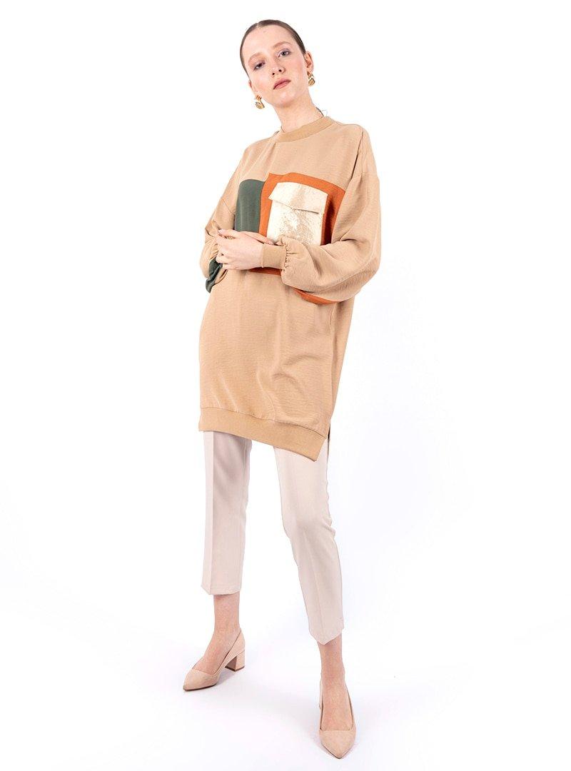 Loreen By Puane Bej Garnili Spor Tunik