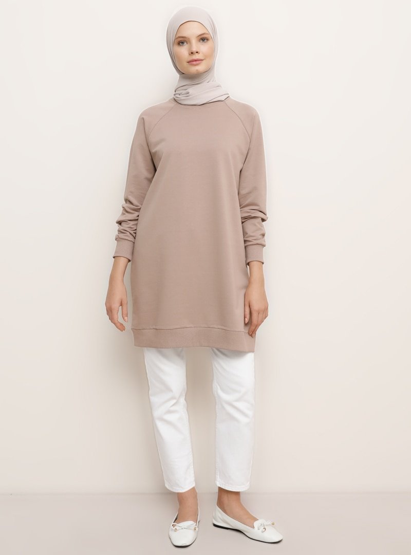 Everyday Basic Camel Koyu Basic Sweatshirt