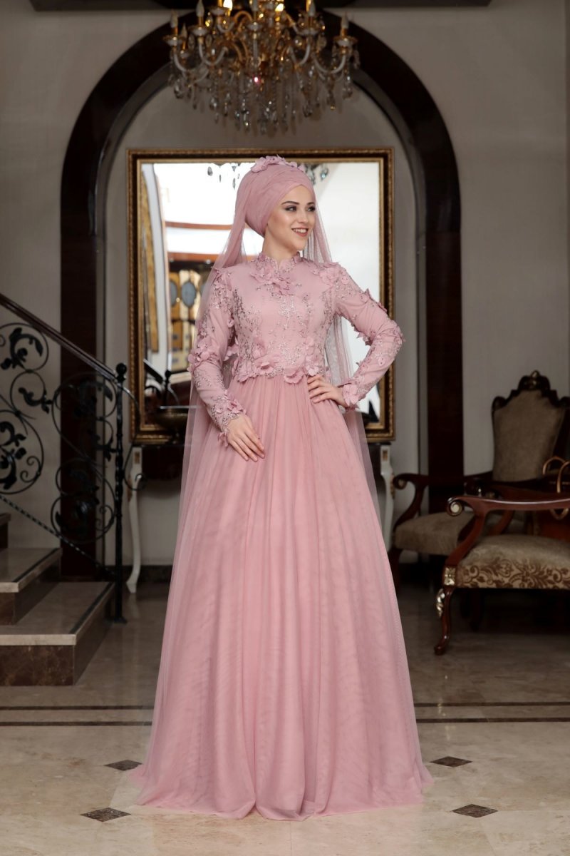 Al-Marah Pudra Abiye Elbise