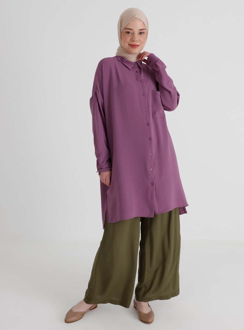 Ziwoman Haki Klasik Pantolon