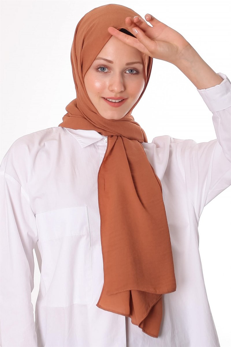 Silk Home Karamel Jazz Şal