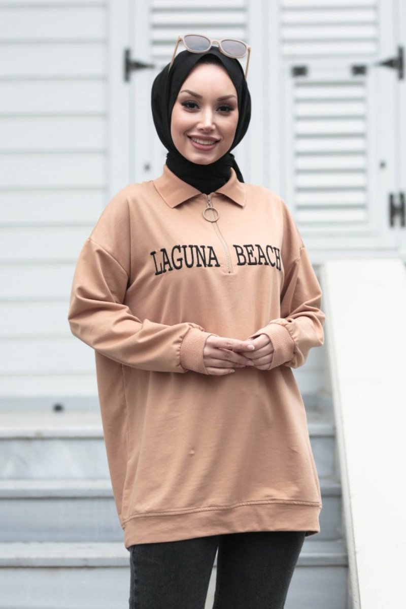 GİZCE Camel Laguna Sweat