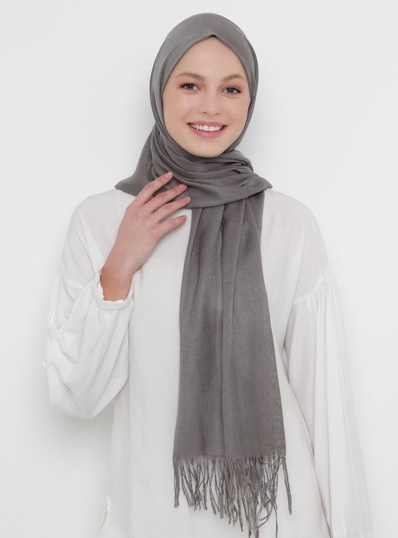 Gülsoy Füme Paşmina Şal