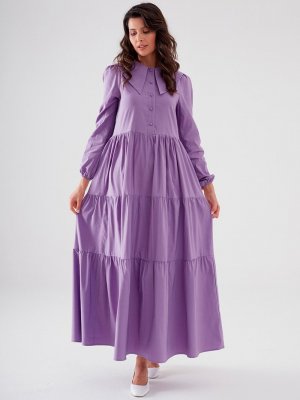 Nurgül Çakır Lavanta Bohem Elbise