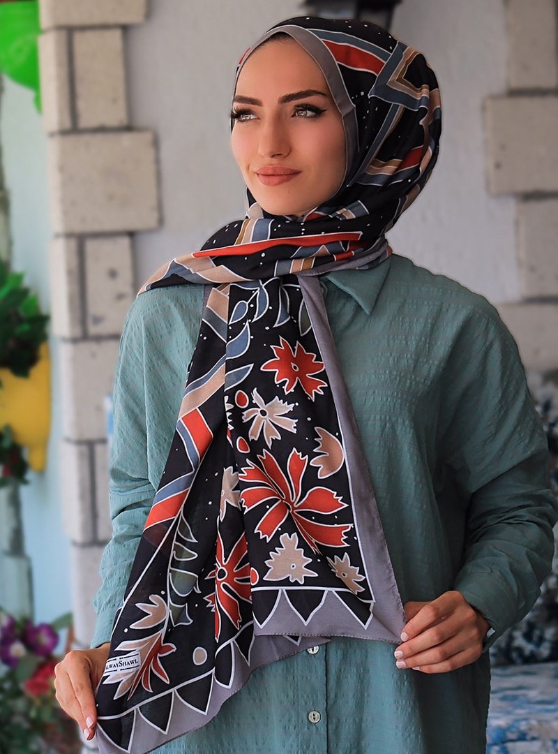 AlwayShawl Çok Renkli Soft Şal