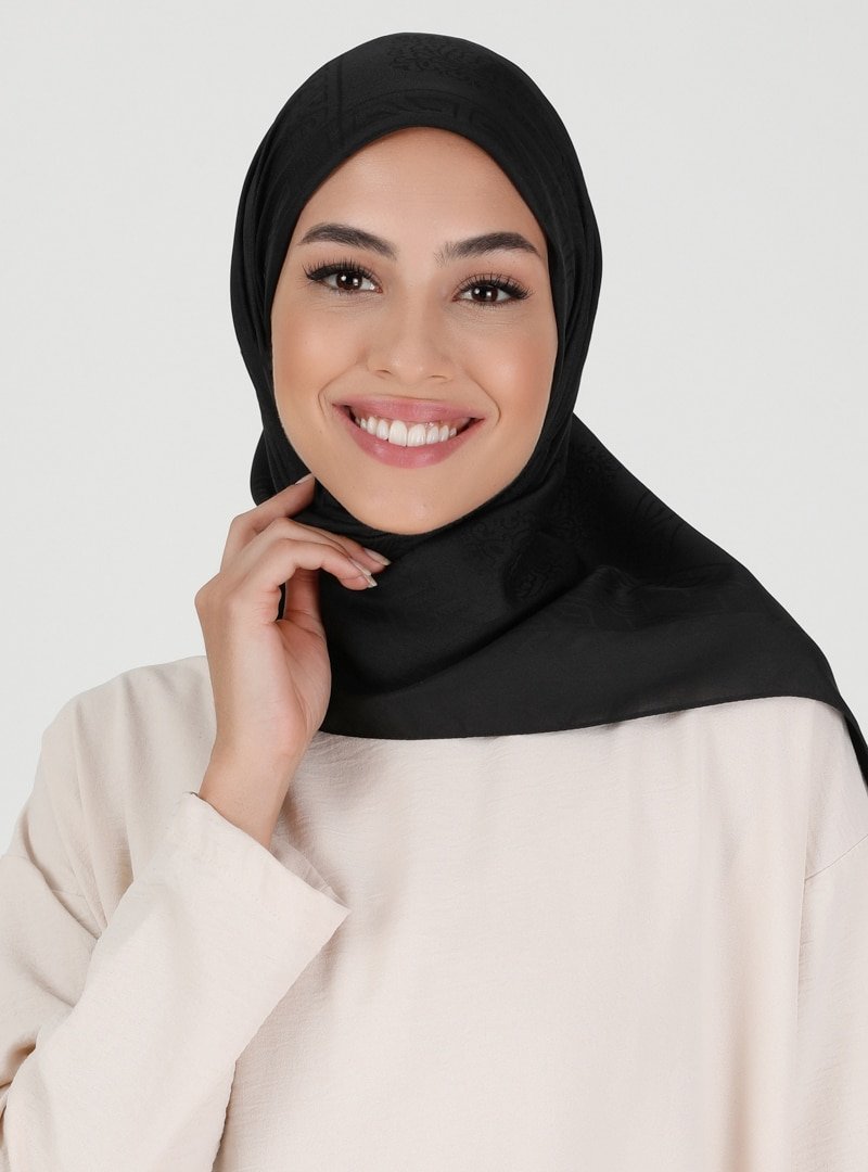 Miray Siyah Harmony Eşarp
