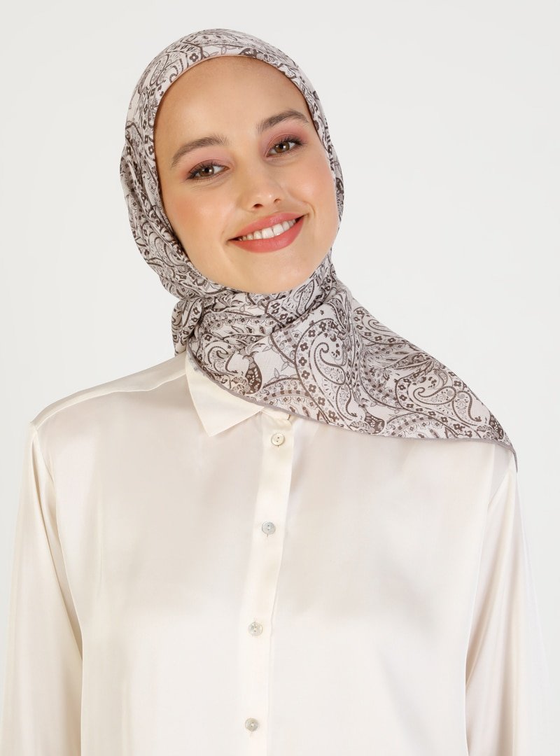 Minelli Çok Renkli Desenli Soft Eşarp