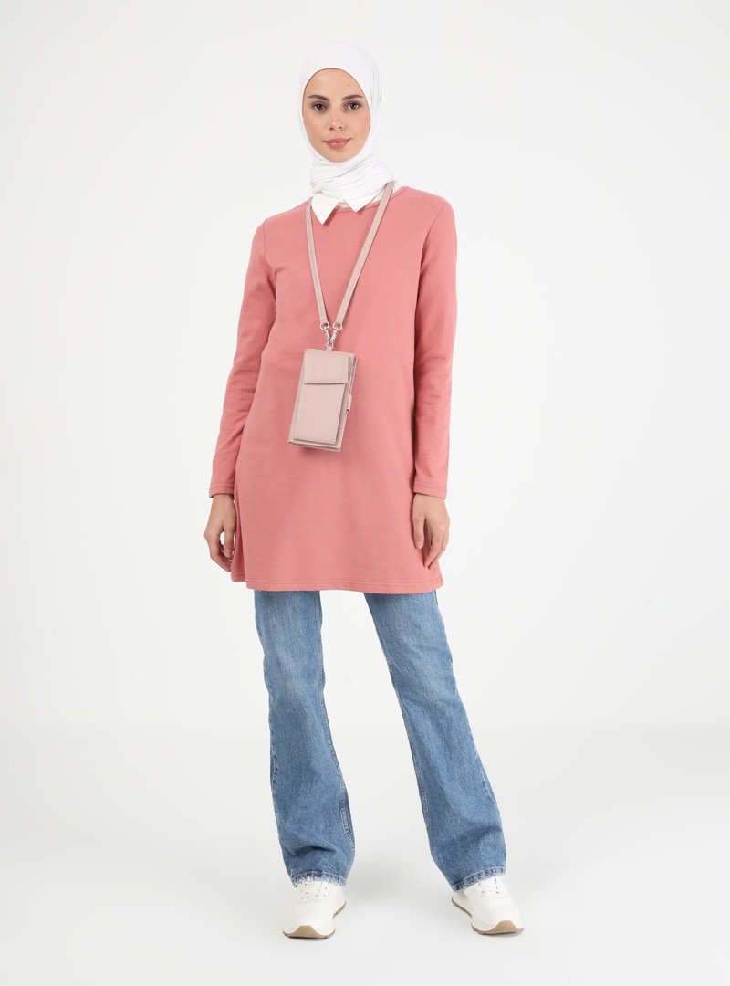 Muni Muni Pudra Uzun Kollu Tunik