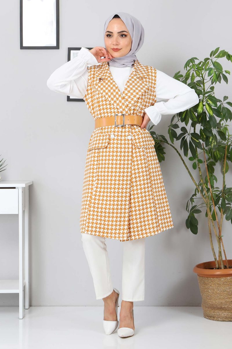 MISSVALLE Taba Desenli Ceket