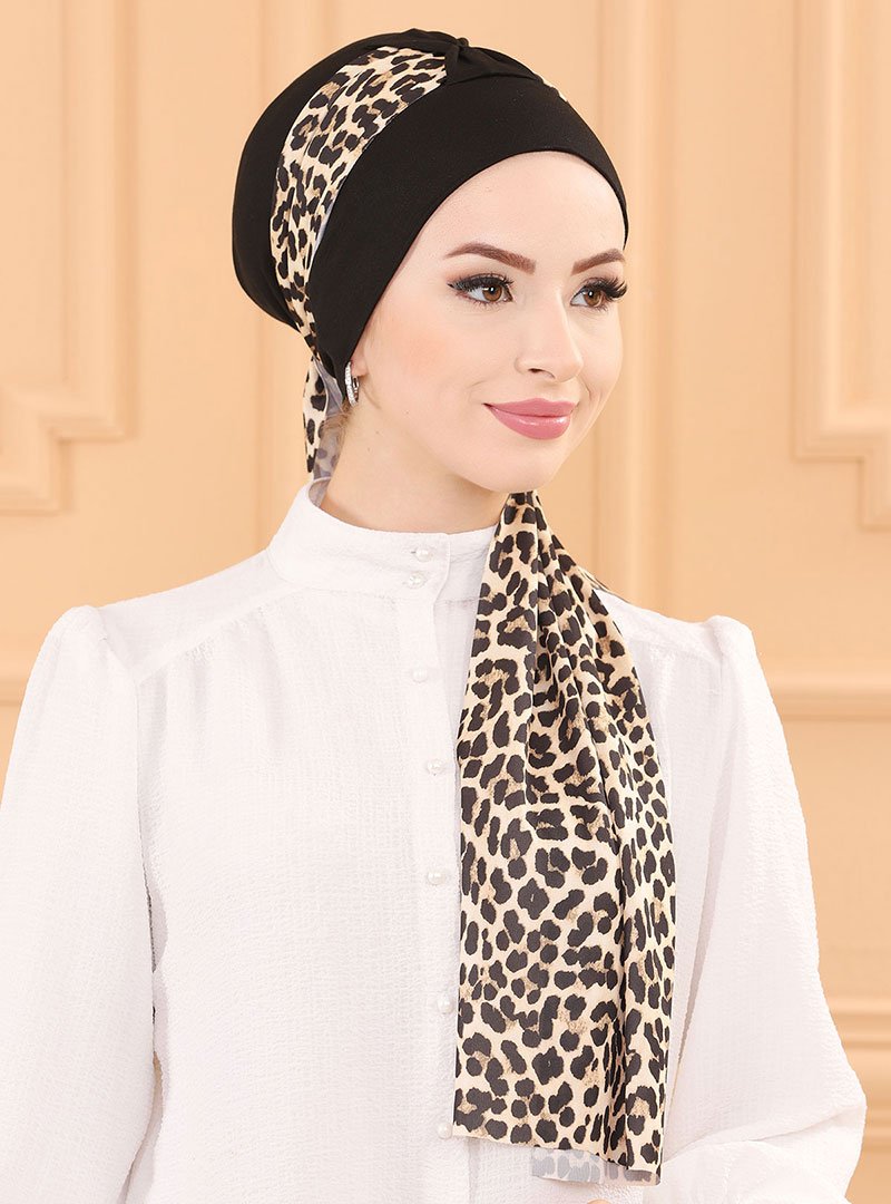 Tofisa Leopar Desenli Bone