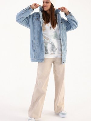 Allday Oversize Denim Ceket