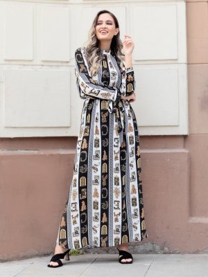 Gamze Özkul Siyah Versace Abiye Elbise