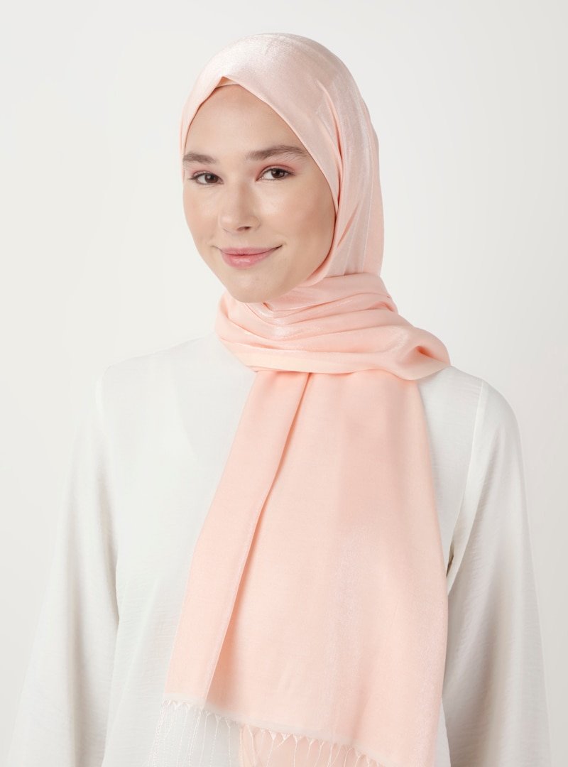 Soft Scarfs Somon Tafta Şal