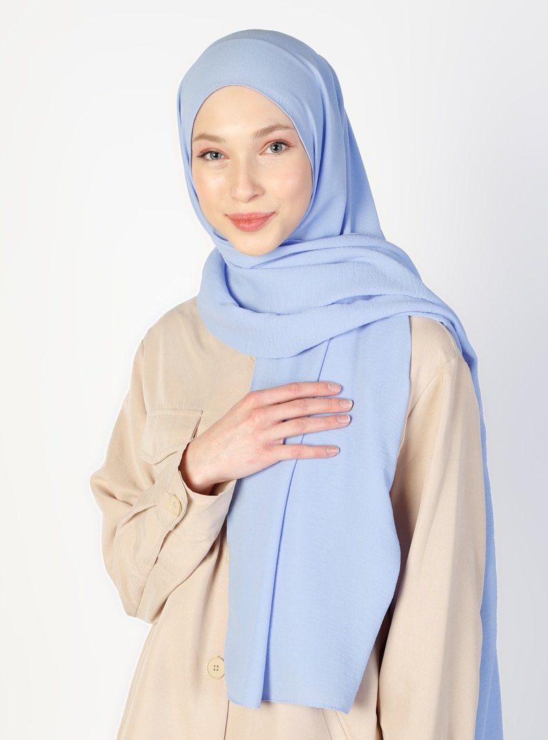 ALİCEMOOD Bebe Mavisi Cazz Şal