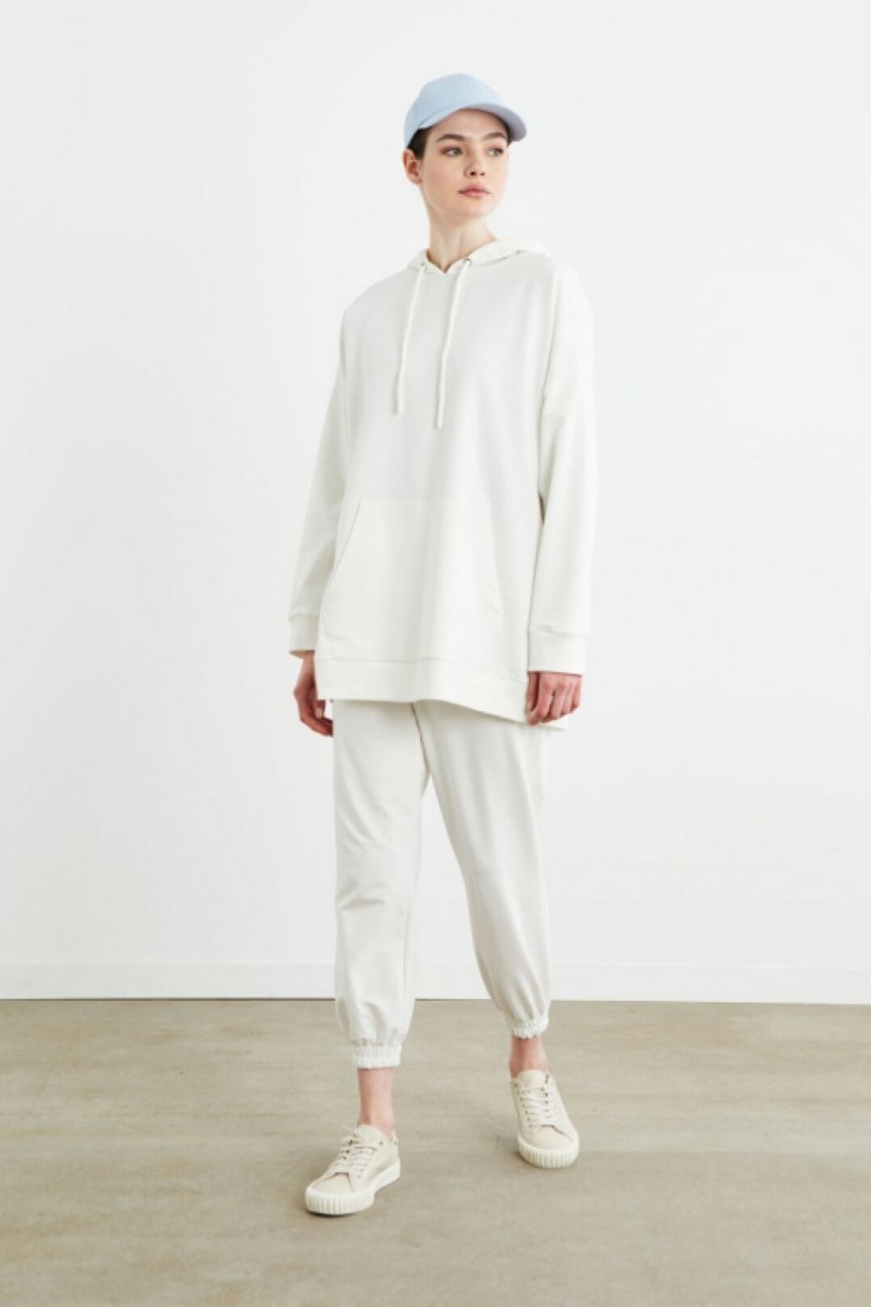 Terzi Dükkanı Ekru Ares Hoodie Takım