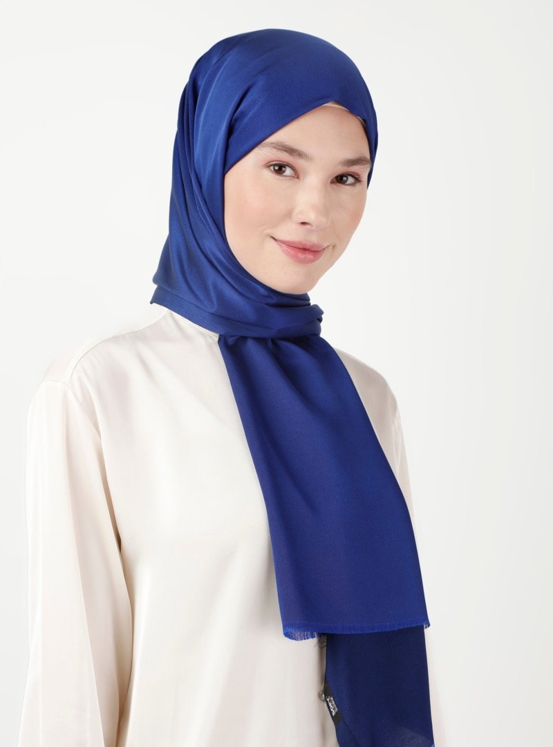 Soft Scarfs Saks Hıgh Quality Düz Şal