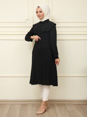 Moda Dua Siyah Kemerli Kap