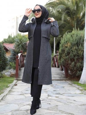 HAKİMODA Füme Seyyar Kürklü Kap