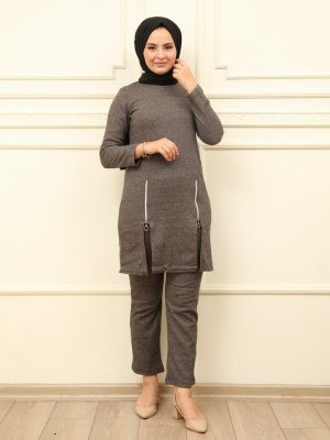 Moda Dua Vizon Tunik & Pantolon İkili Takım