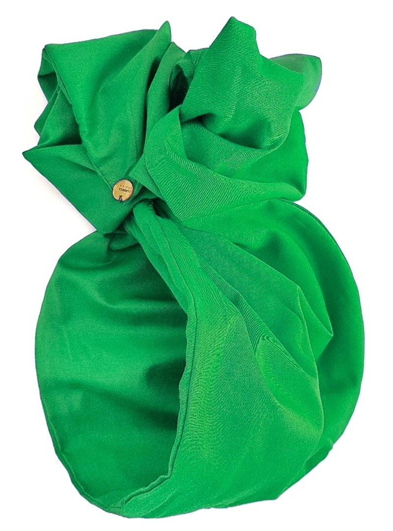Fabricca Design Yeşil Düz Renk İçi Telli Bone