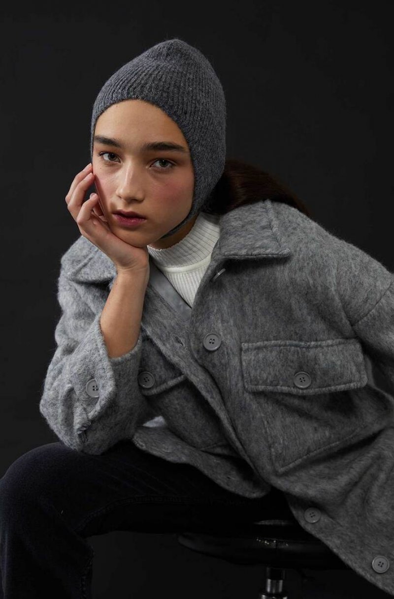 Hooopstore Gri Flori Kaban