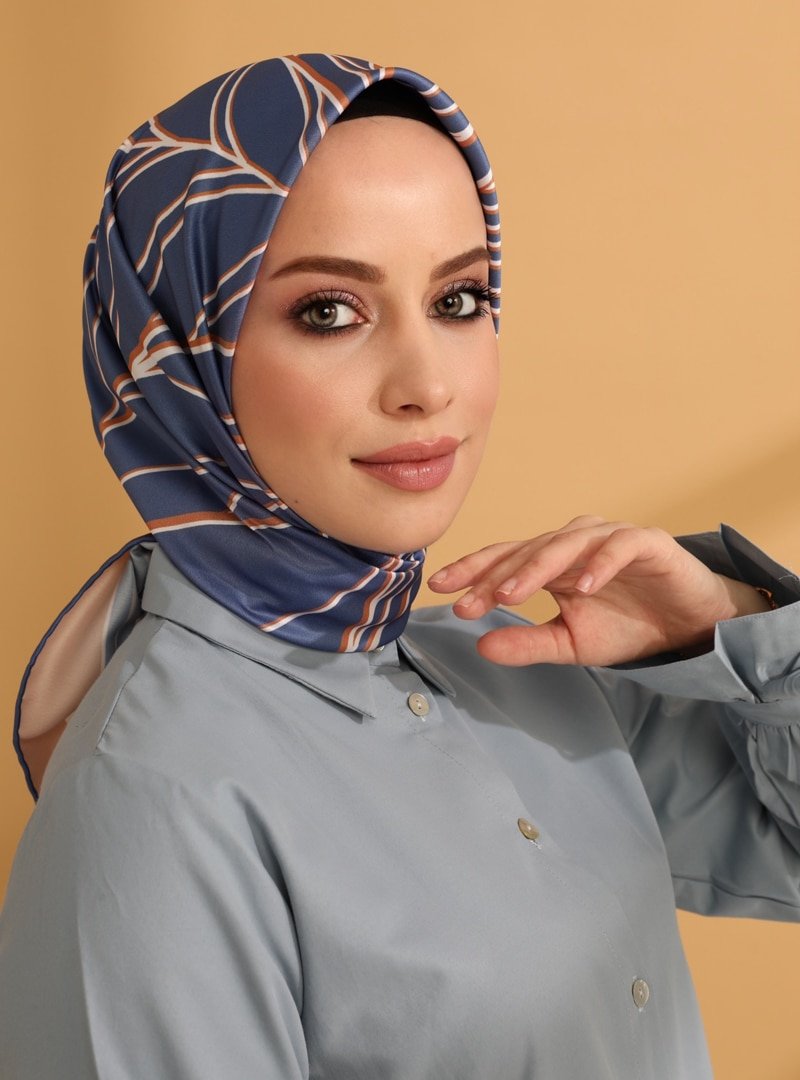Tuva Renkli Merida Twill Eşarp