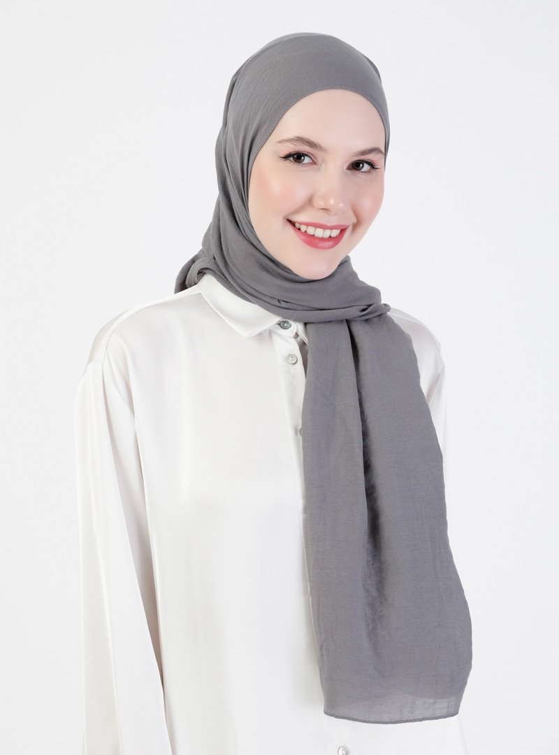 Balse Eşarp Füme Krush Caz Şal