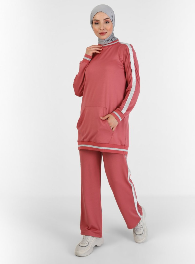 Peker Gül Tunik & Pantolon İkili Takım