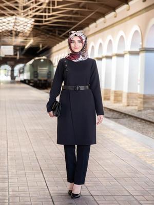 Ahunur Siyah Eslem Tunik