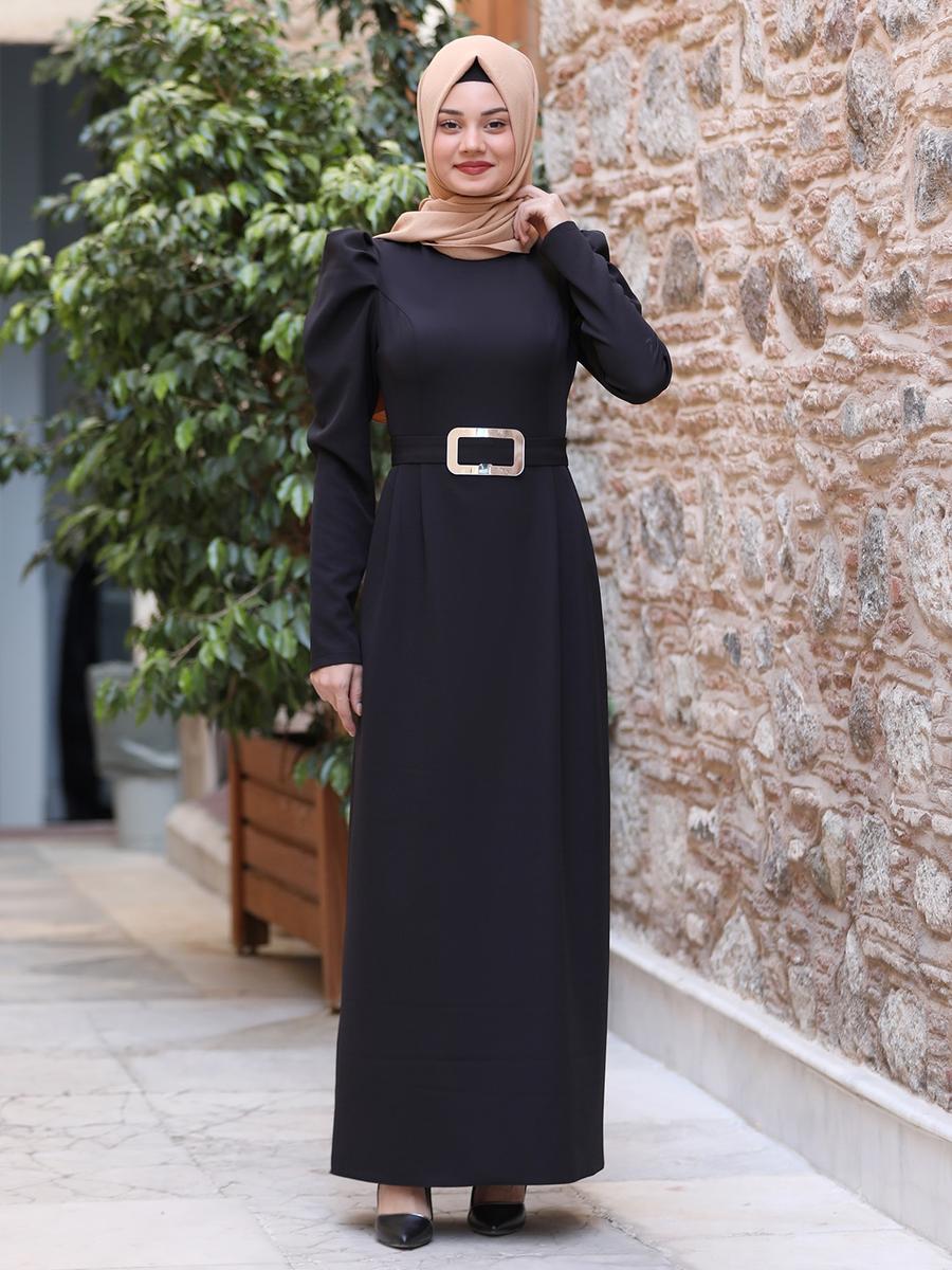 Azra Design Siyah İlay Abiye Elbise