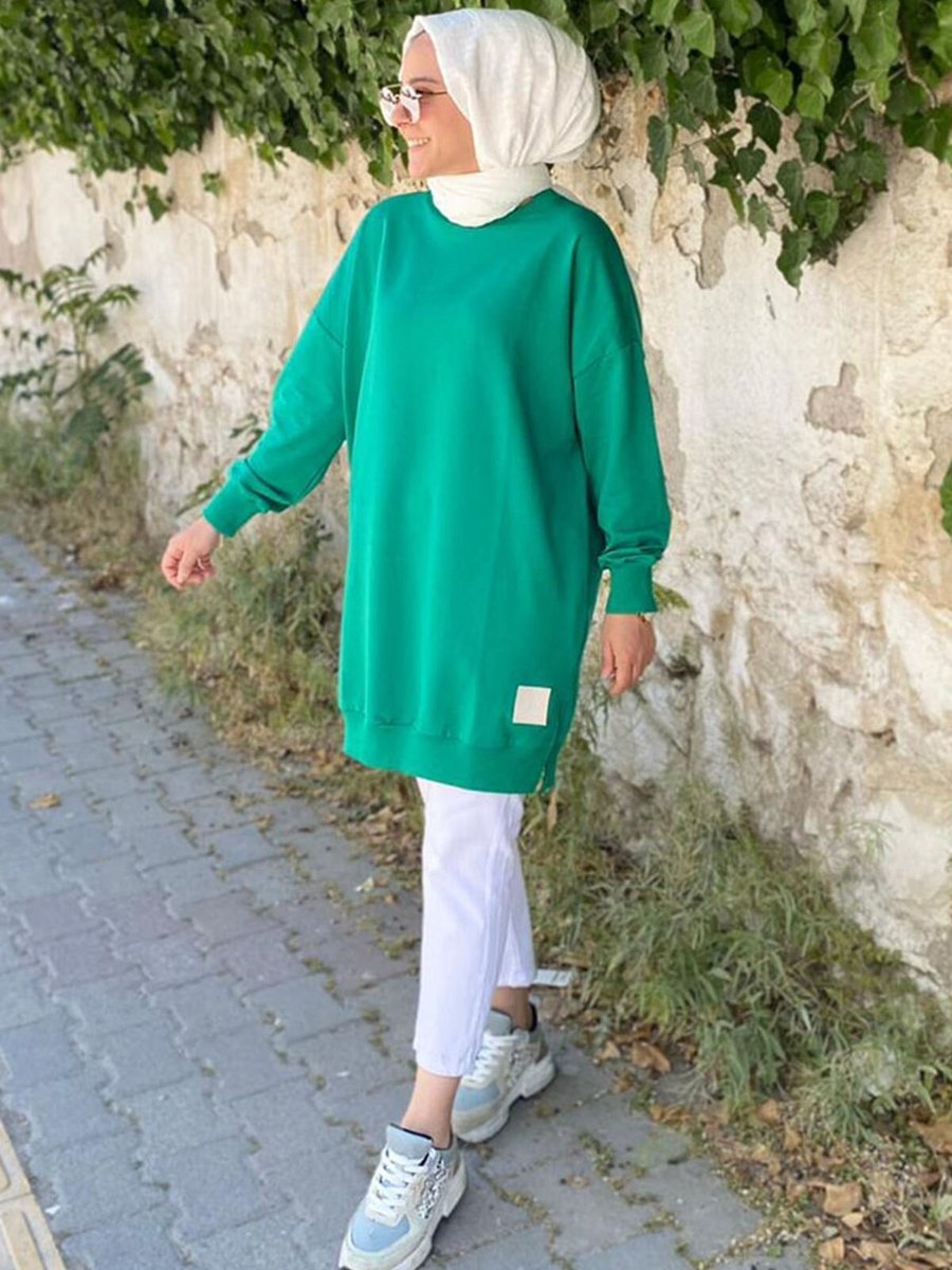 Moda Rosa Benetton Soul Puane Basic Kısa Sweat