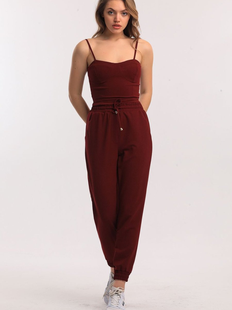 Sense Bordo Cepli Scuba Krep Pantolon