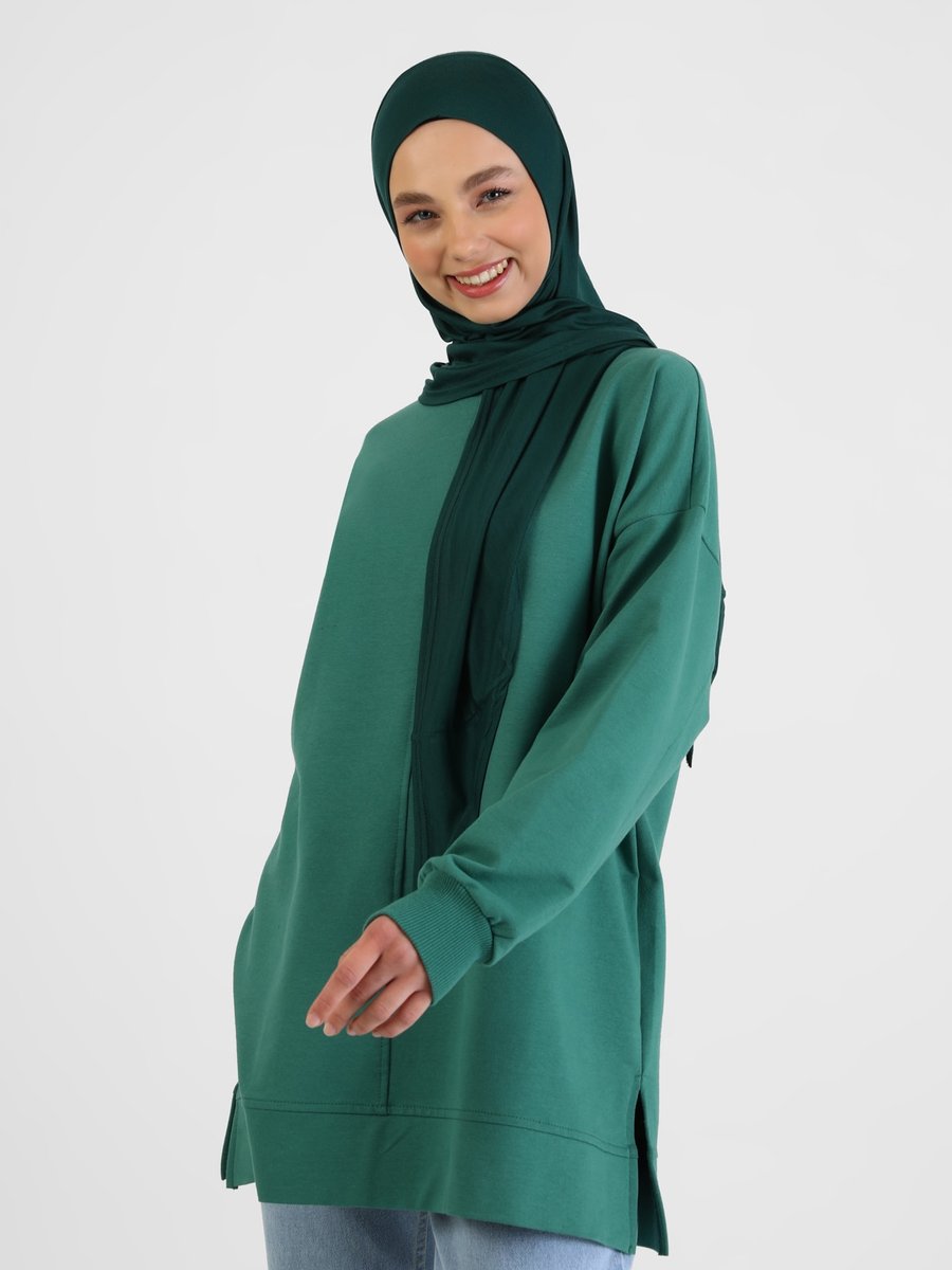 Tuva Viskon Hijab Zümrüt
