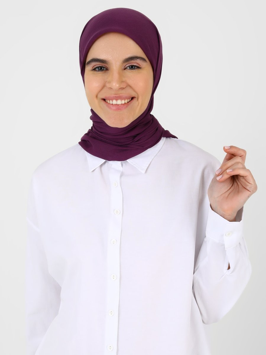 E Collection Mor Serin Eşarp