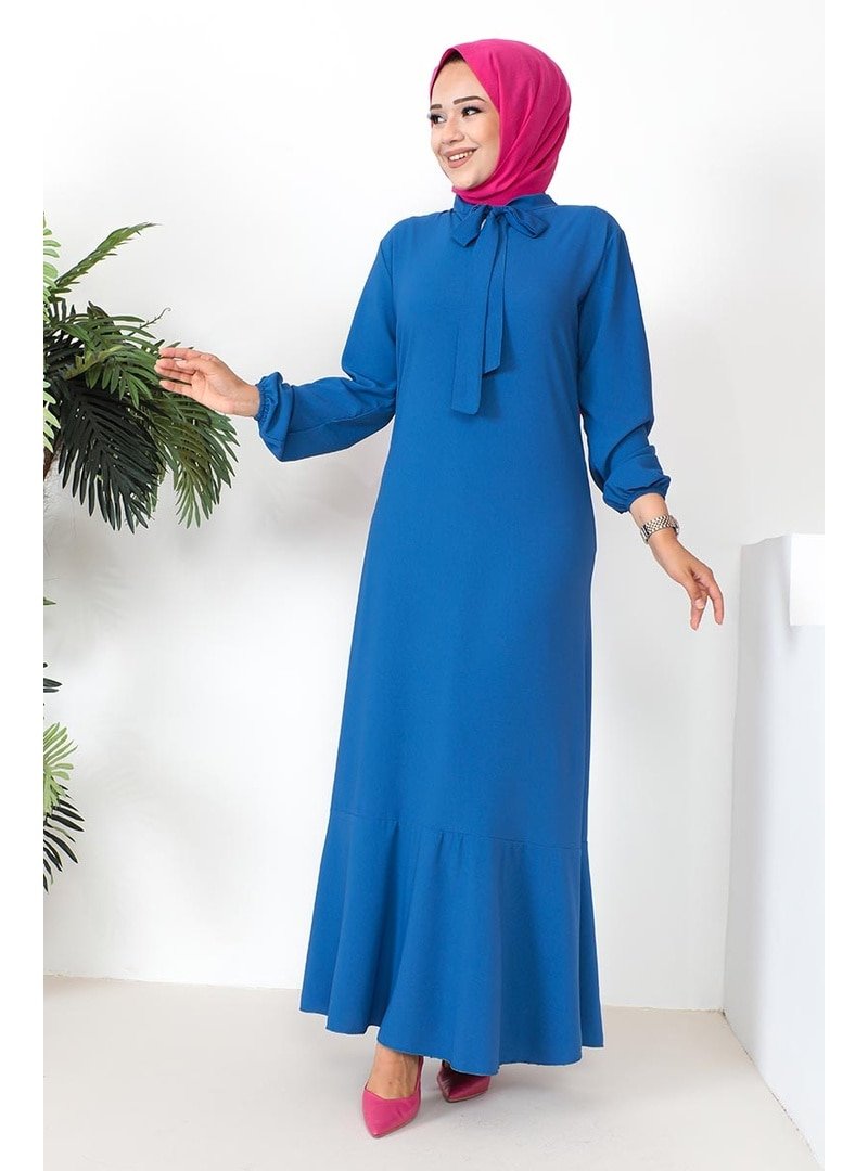 Modapinhan İndigo Model Elbise
