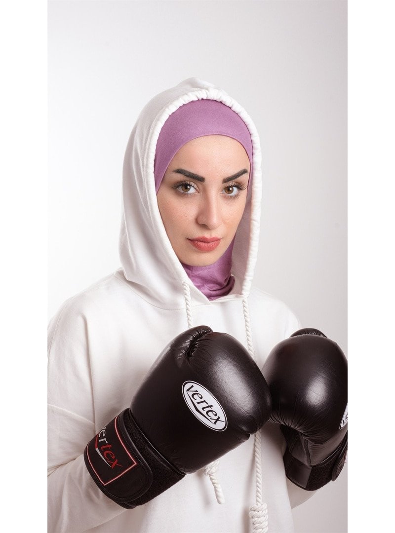 Hürrem Bone Gül Kurusu Pratik Hazır Geçmeli Bone Sandy Kumaş Lüks Hijab